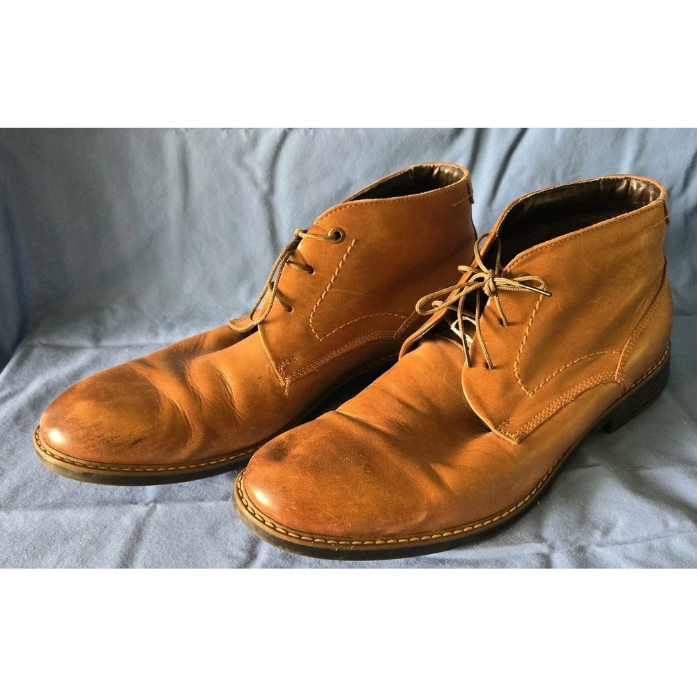 Rockport Classic Break V81656 Men 13 Medium Brown Leather Chukka Boot